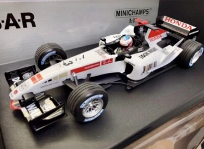 F1 BAR HONDA 007 JENSON BUTTON DE 2005 AU 1/18 SCALE 100050003 MINICHAMPS - Photo 1/3