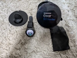 Samsung Gear S3 Frontier Smartwatch OVP - Space grau SM-R760 - Zdjęcie 1 z 3
