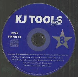 KJ TOOLS Plus KJT-08 Pop Hits #3--Karaoke CD+G - Picture 1 of 2