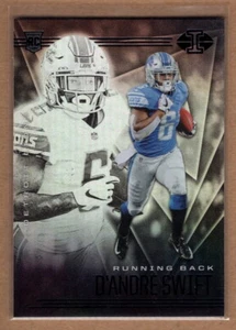 2020 Panini Illusions D'Andre Swift Rookie Detroit Lions #12 RC - Picture 1 of 2