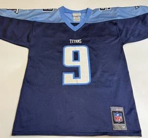 Tennessee Titans Steve McNair #9 throwback Jersey Youth Med. 362 - Picture 1 of 7