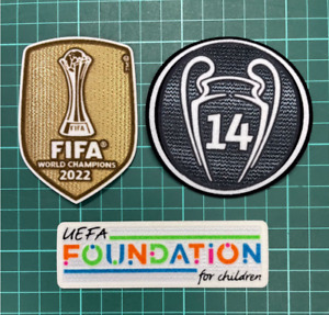 Patch Campeão Mundial De Clubes 2022 - Real Madrid