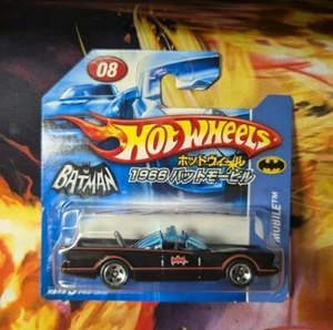 2006 Hot Wheels 1966 BATMOBILE Japanese Short Card 1st Release MOC HTF Sig. - Picture 1 of 5