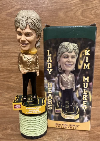 Kim Mulkey Lady Bears Baylor University Texas Farm Bureau Bobblehead Cover
