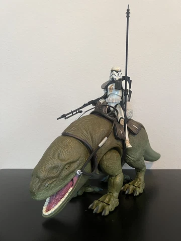Star Wars Black Series Loose 1:12 6” Sandtrooper And Dewback Figures Cover