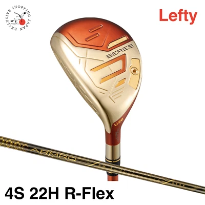 HONMA Beres 09 Lefty Utility Hybrid Club 22H ARMRQ FX 4S 4Star R-Flex 2024 MTO - Image 1 of 4