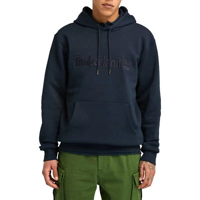 Timberland Felpa da Uomo con Cappuccio Hampthon Blu Codice TB0A6VFJ433 - Imagen 1 de 4