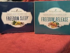 Young Living Book Freedom SLEEP/ Freedom RELEASE collections*NIB*9 oils Great$ - Picture 1 of 7