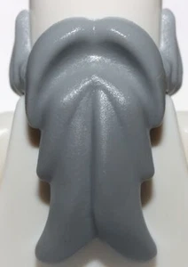 Lego Castle Light Bluish Gray Minifig Beard Wizard - Picture 1 of 2