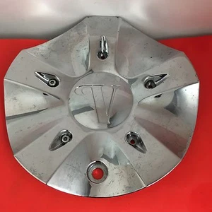 (1) Cubierta tapa central cromada con ruedas Velocity P875 # MCD0875YA03 NCV0005 - Imagen 1 de 6