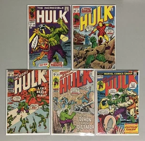 🔥Marvel Comic Keys🔥Incredible Hulk #103 131 132 133 164 (1968)🔥FN+(4.0-6.0)🔥 - Picture 1 of 4