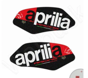 Aprilia RSV4 2010-2021 TUONO 1100 2015-2021 Almohadillas laterales para tanque de combustible calcomanía negra - Imagen 1 de 1