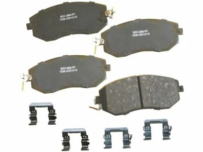 Conjunto de pastilhas de freio dianteiro Bendix 55659DV Subaru WRX 2013-2014 - Imagem 1 de 2