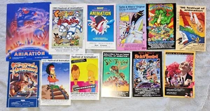 Animation Festivals collection of 12 flyers 1986-2000; lots of Spike & Mike's - Picture 1 of 4