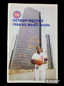 1984-85 DETROIT PISTONS MEDIA GUIDE - Picture 1 of 1