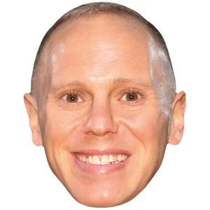 Robert Rinder (Smile) Celebrity Mask, Flat Card Face - Picture 1 of 4
