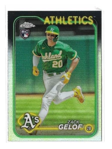 2024 Topps Chrome - Zack Gelof #282 Refractor (RC) - Picture 1 of 2