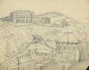 Scarborough 1853 - Feder & Tusche Zeichnung - 19. Jahrhundert - Bild 1 von 5