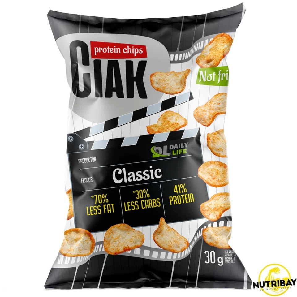 Daily Life Ciak Protein Chips - 30 gr Patatine proteiche