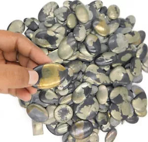Lotto all'ingrosso cabochon fatto a mano oro naturale Apache per lotto pietra naturale 71904 - Foto 1 di 4