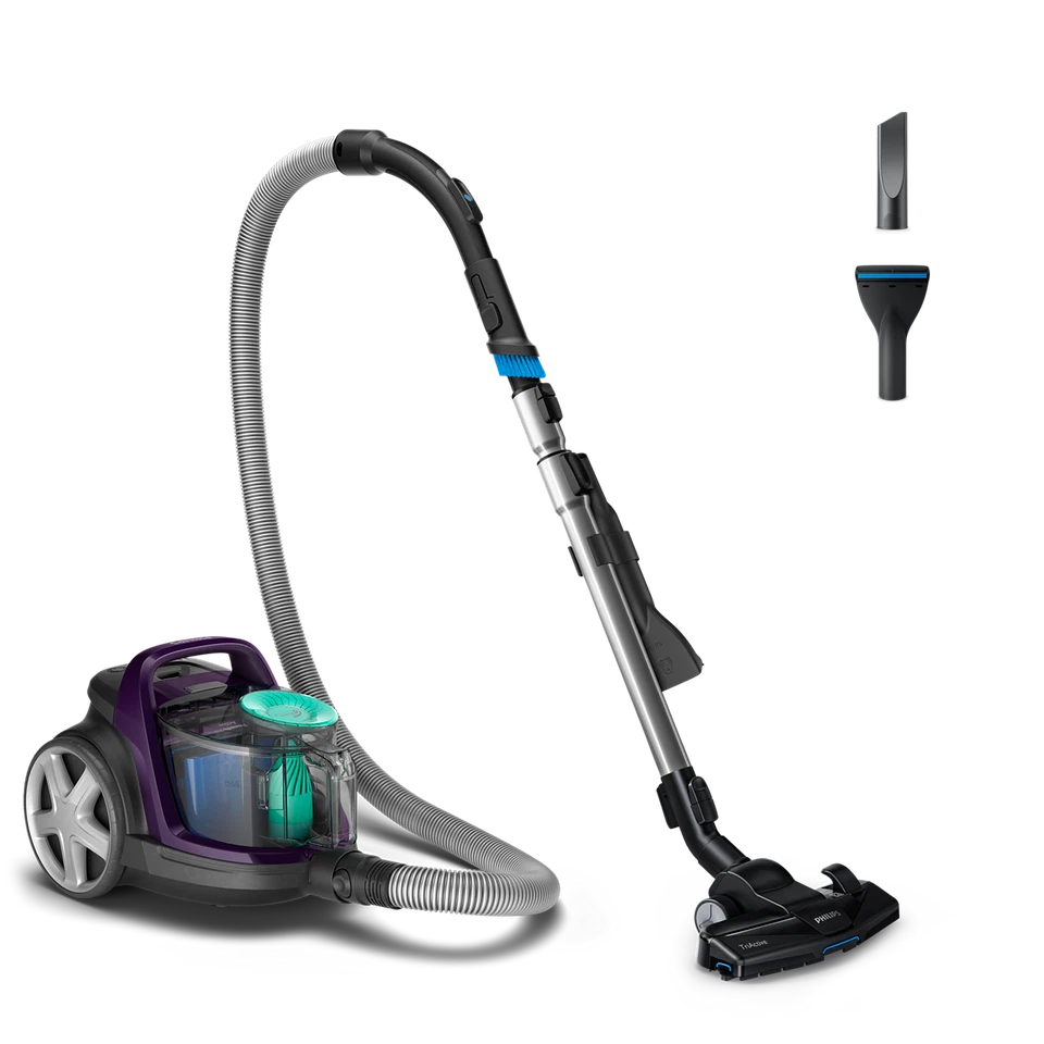Aspirador en seco inalámbrico PHILIPS serie 5000 de 1900 W con PowerCyclone 7 Techno Foto 1 de 4