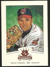 2002 Diamond Kings Bronze Foil #59 Omar Vizquel