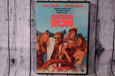 Captain Ron (Widescreen DVD, 1992) Kurt Russell Martin Short Mary Kay Place - Image 1 of 4