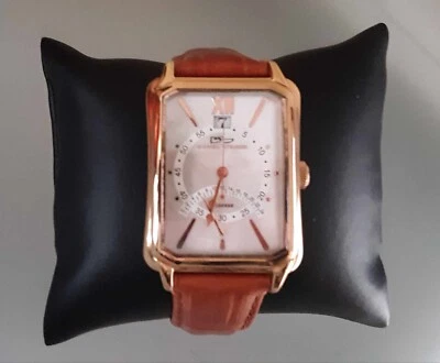 IMPRESIONANTE ART DECO: Reloj para hombre Daniel Steiger Finesse DS1912 oro rosa en muy buen estado++ Foto 1 de 4