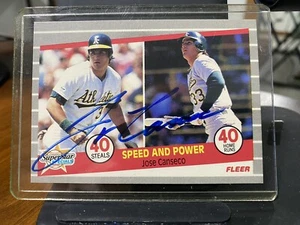 1989 Fleer - #628 Jose Canseco - Picture 1 of 3