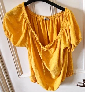 GEORGE GORGEOUS S/SLEEVE COLD SHOULDER TOP SIZE UK 20 PLUS SIZE - Picture 1 of 6
