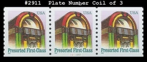 USA5 #2911 MNH PNC3 Pl #222222 Juke Box (BEP) - Picture 1 of 1