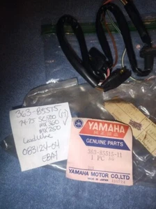 NOS Yamaha 363-85515 364 Lead Wire Wiring Harness 74-75 SC500 MX360 MX250 - Picture 1 of 6