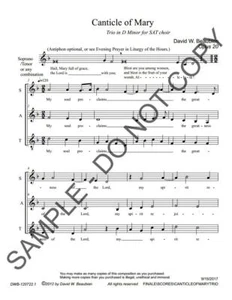 NEW Six Magnificats for choir DWB-121114.1 6MAGS - Picture 1 of 2