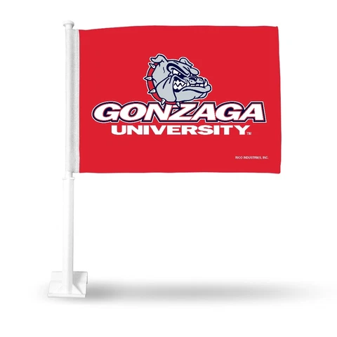 Gonzaga University Bulldogs 11X14 Window Mount 2-Sided Car Flag Cover