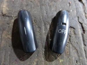 AUDI TT MK1 HEATER CLIMATE CONTROL SWITCH COVER FAN TRIM CLIP KNOB PAIR - Picture 1 of 2