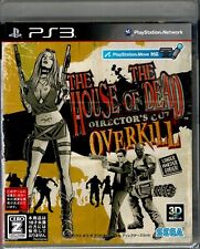 The House of the Dead Overkill Director's Cut Ps3 New Japan Blood and Gore