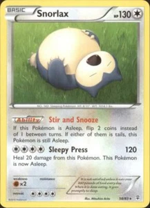 2x (GEN-058) Snorlax Rare Pokemon Generations Card # 58 - Imagen 1 de 1