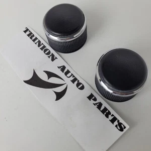 2007-2010 Chrysler Sebring Radio Knobs Black Pair Set of (2) OEM - Bild 1 von 3