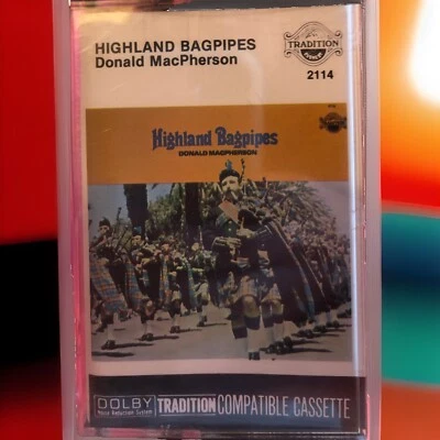 Donald McPherson Cassette Highland Bagpipes.       - Image 1 of 2