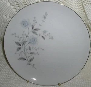 Plato de pan rosa azul diamante chino fino japonés - Imagen 1 de 1