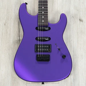 Charvel USA Select San Dimas Style 1 HSS HT Guitar Rosewood Fretboard Satin Plum - Picture 1 of 12