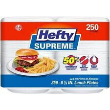 Hefty Supreme Foam Disposable Lunch Plates, 8 7/8" (250 ct.) Free Shipping