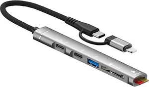 Multiport USB-C Hub Type C To USB 3.0 2.0 Multi-hub Dock Splitter Adapter DE - Bild 1 von 7