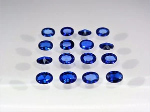 Blue Spinel Oval Cut Shape SIZE CHOICE Stones Loose Gemstones - Picture 1 of 9