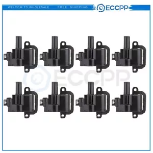 Pack of 8 Ignition Coil for 2001-2002 GMC Sierra 2500 HD Sierra 3500 8.1L UF192 - Picture 1 of 6