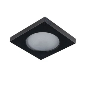Kanlux Flini Black IP44 Bathroom Square GU10 Ceiling Spot Lights Down lights - Picture 1 of 6