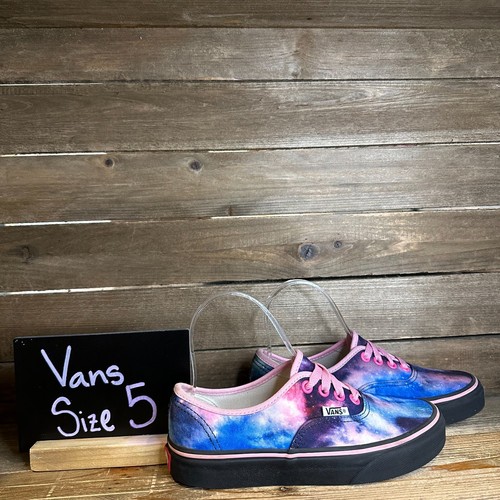 Scarpe sneakers skateboard casual donna Vans epoca viola galassia taglia 5 M ottime condizioni