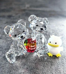 Swarovski Crystal "Kris Bear - Best Friends" Figurine 5491971 - Picture 1 of 6