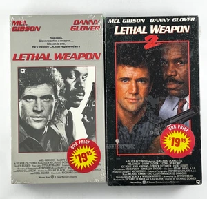 Vintage VHS - Lethal Weapon I and II 1 2 New / Sealed Lot - Picture 1 of 6