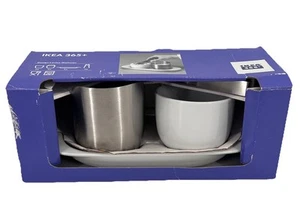 2006 IKEA  365+ Sugar Creamer Plate Tongs 4 Pc Set Design Lovisa Wattman 16482 - Picture 1 of 6